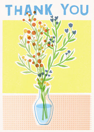 Thank You: Flowers, Greeting Card by Thank You  - Thumbnail