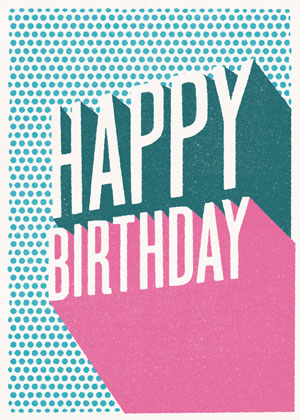 Happy Birthday: Pop Dots, Greeting Card by Happy Birthday  - Thumbnail